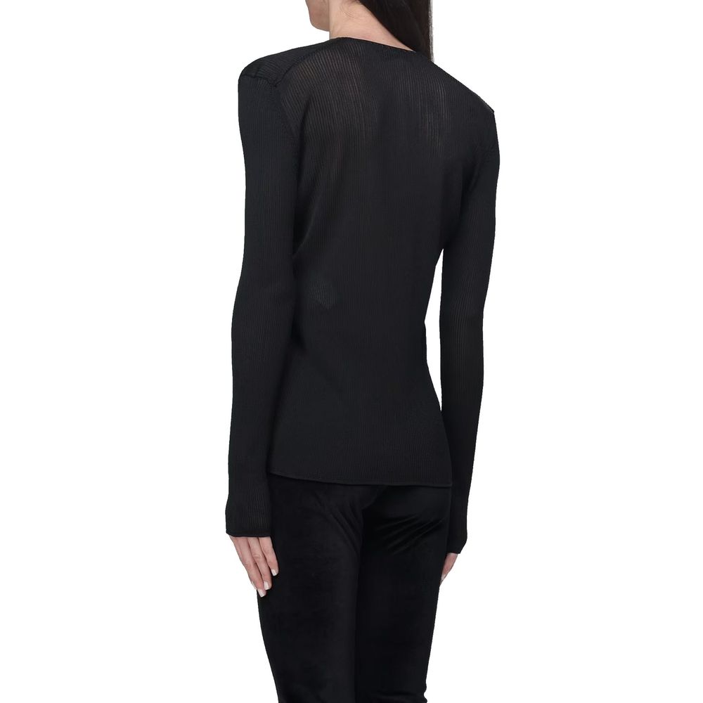Tom Ford Sheer Fine-Ribbed Top Tom Ford