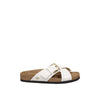 Valentino Garavani Leather Flat Sandals Valentino Garavani