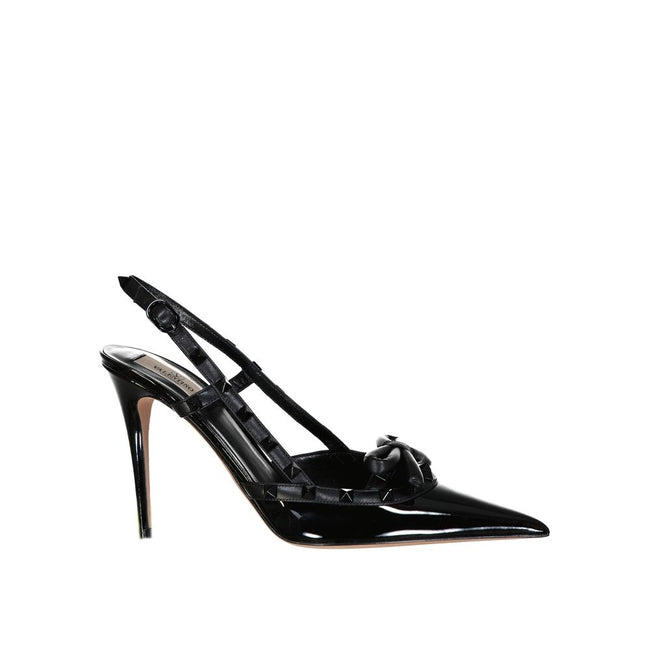 Valentino Garavani Rockstud Leather Slingback Pumps Valentino Garavani