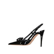 Valentino Garavani Rockstud Leather Slingback Pumps Valentino Garavani
