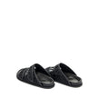 Valentino Garavani Toile Iconographe Flat Sandals Valentino Garavani