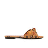 Saint Laurent Bianca Knotted Suede Slides Saint Laurent