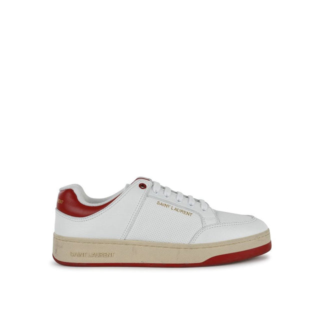 Saint Laurent Leather Sneakers Saint Laurent