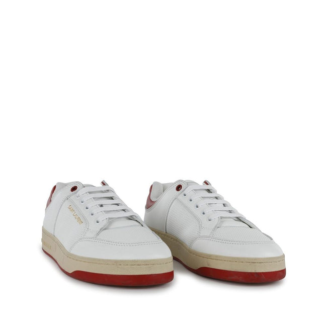 Saint Laurent Leather Sneakers Saint Laurent