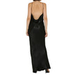 Saint Laurent Satin Long Dress Saint Laurent