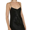 Saint Laurent Satin Long Dress Saint Laurent