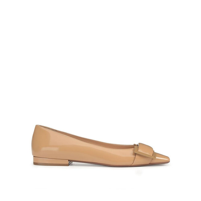 Sergio Rossi Leather Ballerina Flats Sergio Rossi