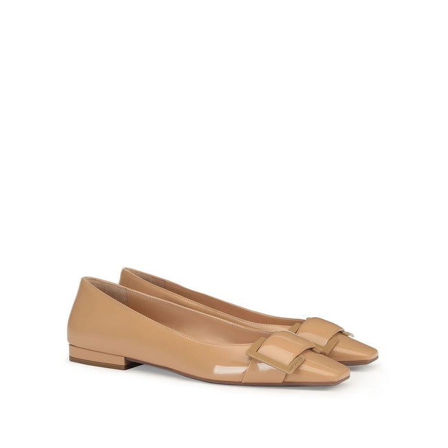 Sergio Rossi Leather Ballerina Flats Sergio Rossi
