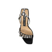 Sergio Rossi Leather Crystal Sandals Sergio Rossi