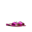 Sergio Rossi Leather Flat Sandals Sergio Rossi