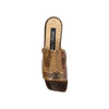 Sergio Rossi Leather Flat Sandals Sergio Rossi