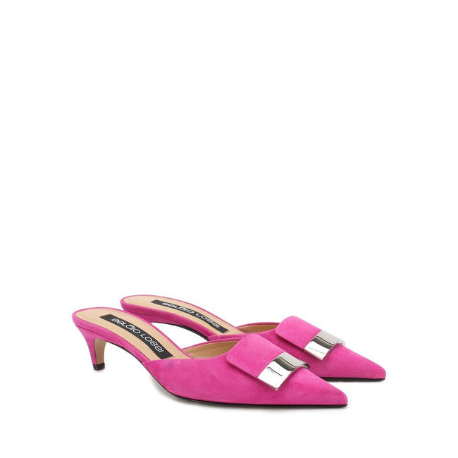 Sergio Rossi Leather Mules Sergio Rossi