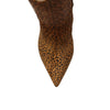 Sergio Rossi Leopard-Print Leather Boots Sergio Rossi