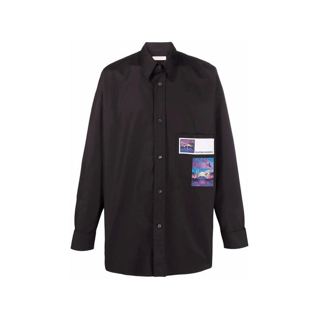 Valentino Garavani Water Nights Patches Shirt Valentino