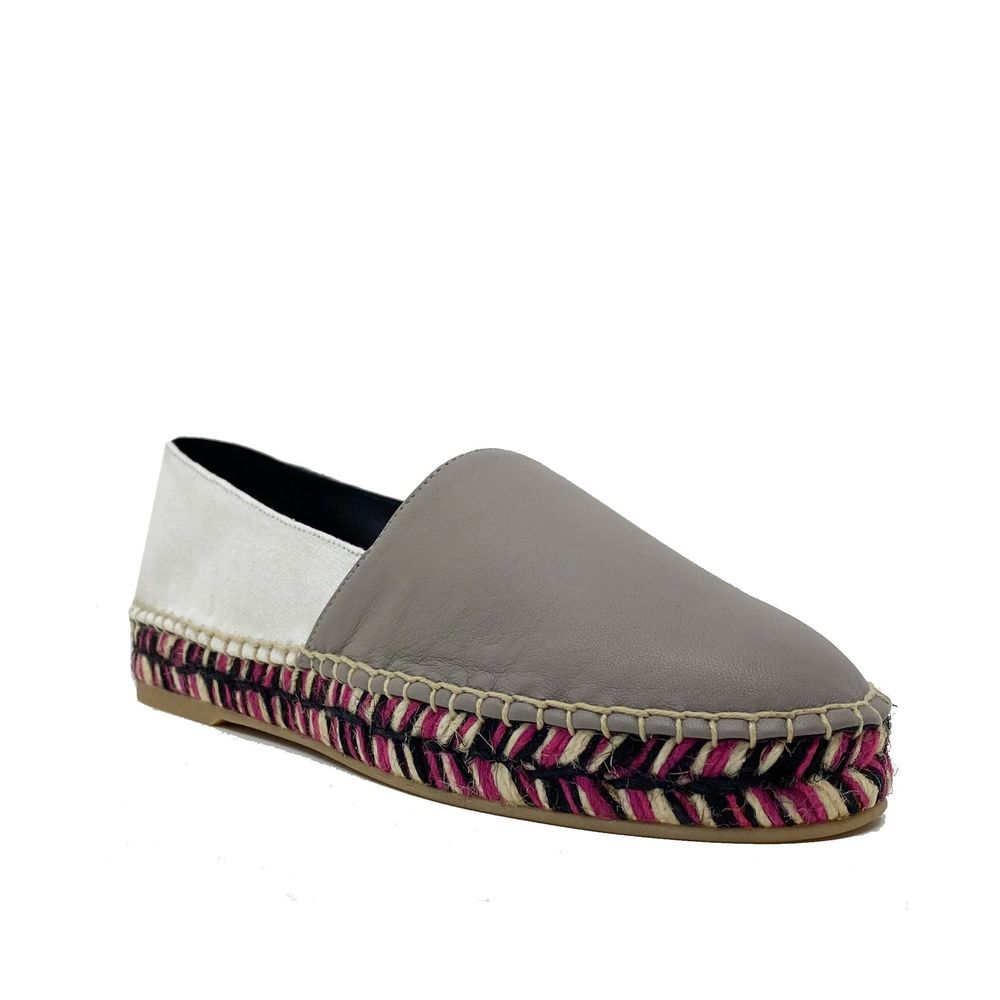 Off-White Leather Espadrilles Off-White