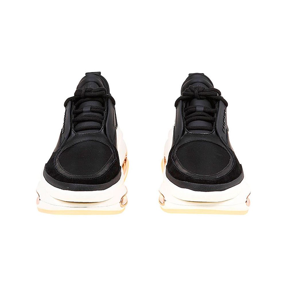 Balmain Leather And Fabric Sneakers Balmain