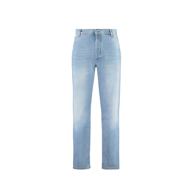 Balmain Cropped Straight Jeans Balmain