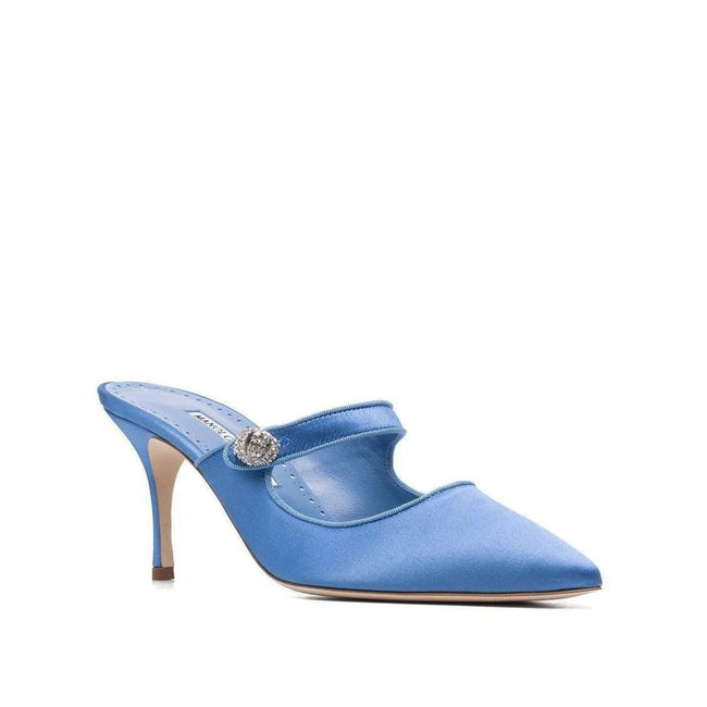 Manolo Blahnik Camparimu Jewel 070 Mules Manolo Blahnik
