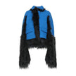 Maison Margiela Faux Fur Trimmed Cape Jacket Maison Margiela