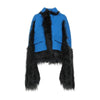 Maison Margiela Faux Fur Trimmed Cape Jacket Maison Margiela