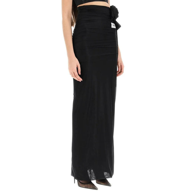 Dolce & Gabbana Dolce&Gabbana Jersey Stretch Maxi Skirt Dolce & Gabbana
