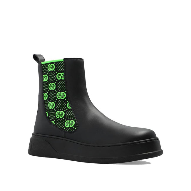 Gucci GG Leather Boots Gucci