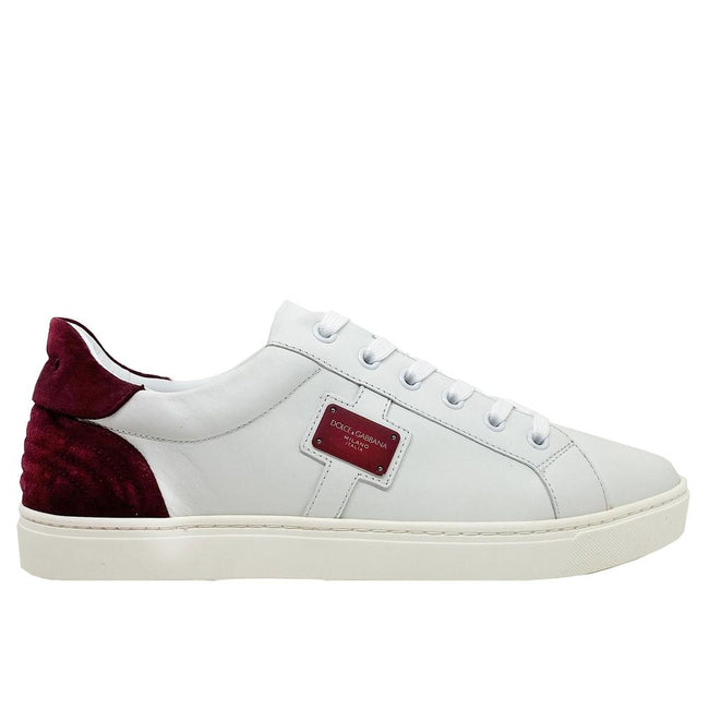 Dolce & Gabbana Logo Leather Sneakers Dolce & Gabbana