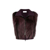 Fabiana Filippi Fox Fur Knitted Vest Jacket Fabiana Filippi