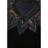 Fendi Fur Trim Velvet Midi Dress Fendi