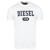 Diesel White Cotton T-Shirt Diesel