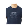Diesel Blue Cotton T-Shirt Diesel