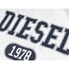 Diesel White Cotton T-Shirt Diesel