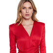 PINKO Red Polyester Women Dress PINKO