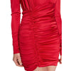 PINKO Red Polyester Women Dress PINKO