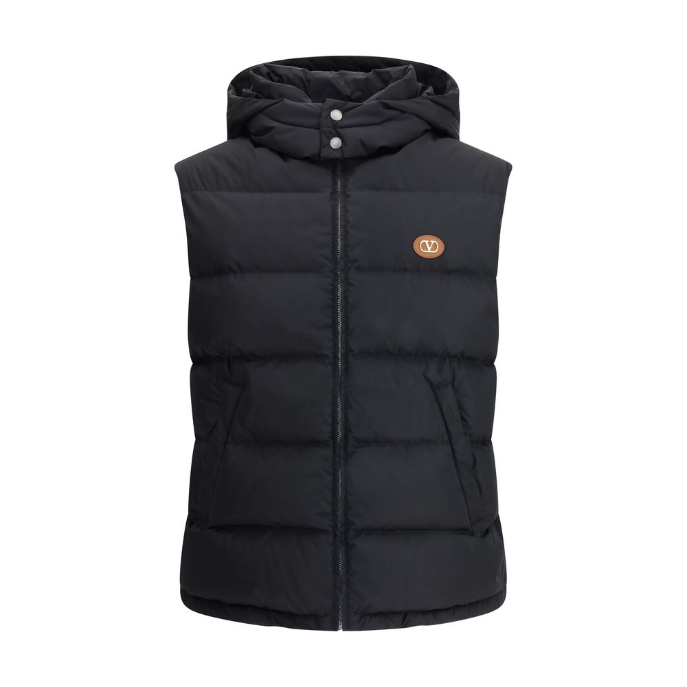 Valentino Vlogo Signature Down Vest Valentino