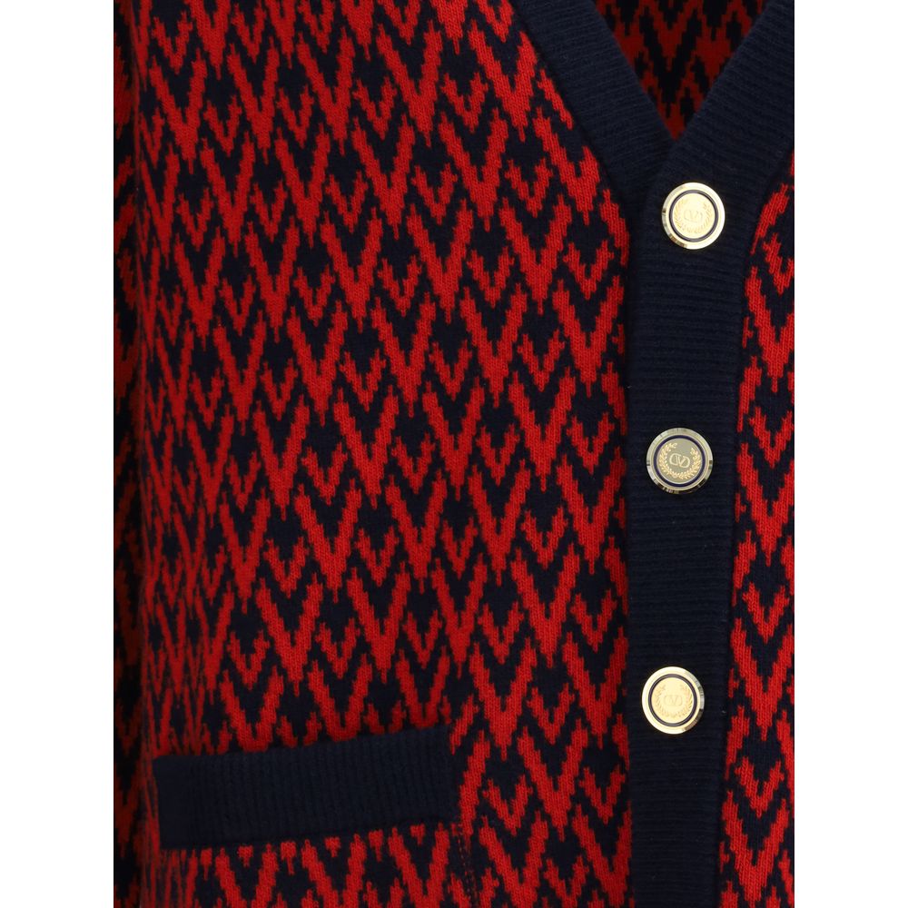 Valentino Toute La V Cardigan Valentino