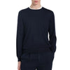 Brunello Cucinelli Blue Cashmere Men Sweater Brunello Cucinelli