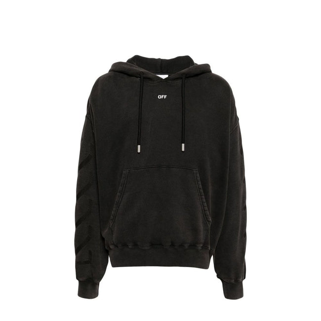 Off-White St. Matthew Over Cotton Hoodie Sweatshirt Off-White