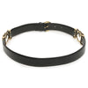 PINKO Black Calfskin Belt PINKO