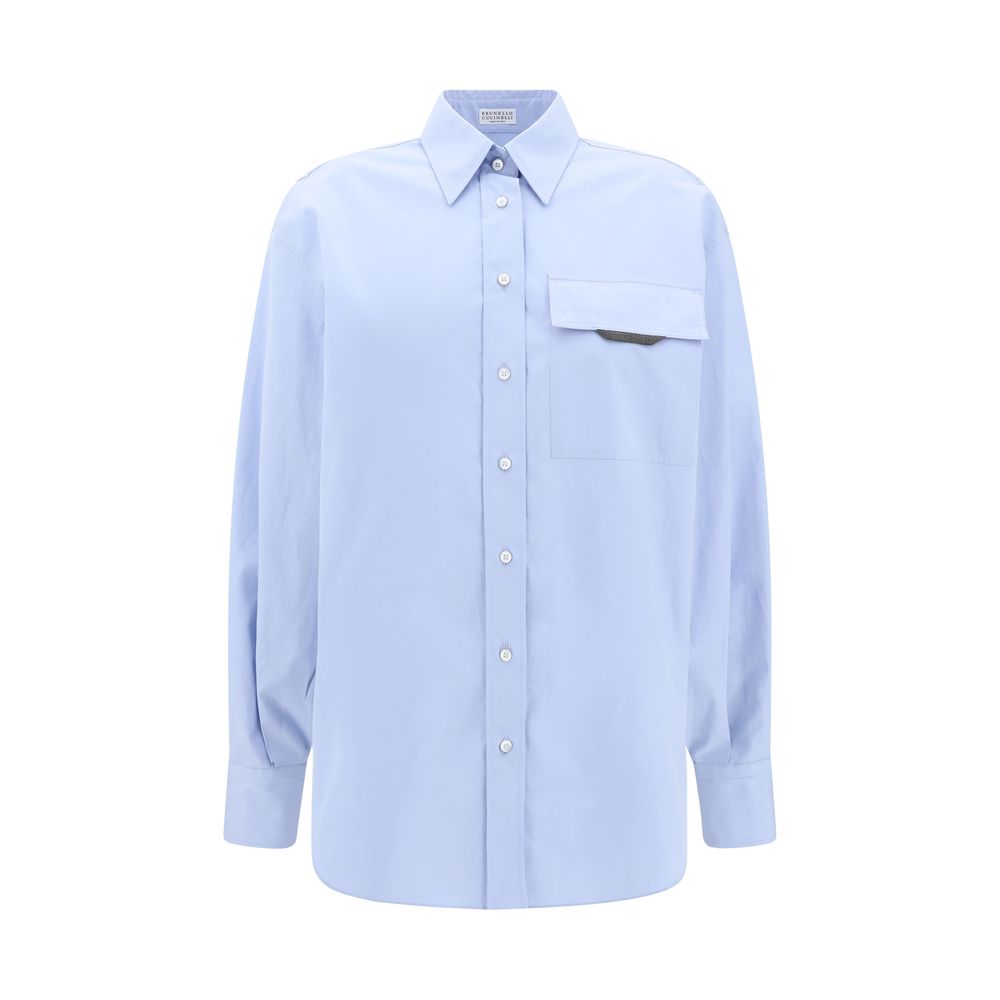 Brunello Cucinelli Shirt with iconic jewelry detail Brunello Cucinelli