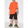 Balmain Orange Cotton T-Shirt Balmain