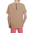 Balmain Brown Cotton T-Shirt Balmain