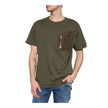 Balmain Green Cotton T-Shirt Balmain