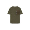 Balmain Green Cotton T-Shirt Balmain