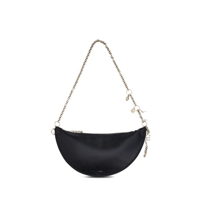 Chloé Black Calf Leather Bos Taurus Shoulder Bag Chloé