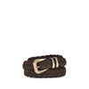 Brunello Cucinelli Leather woven Belt Brunello Cucinelli