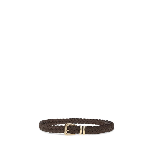 Brunello Cucinelli Leather woven Belt Brunello Cucinelli