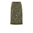 Gucci Green Viscose Skirt Gucci