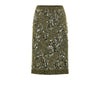 Gucci Green Viscose Skirt Gucci