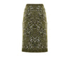 Gucci Green Viscose Skirt Gucci